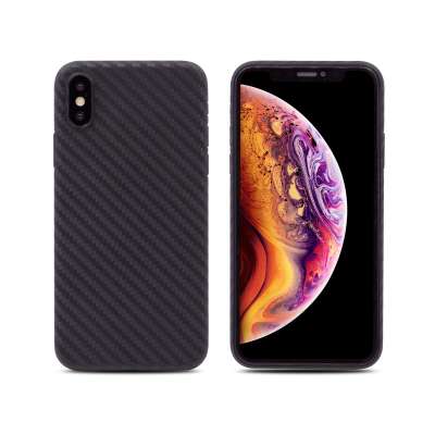 High quality real carbon fiber free samples 0.35 mm ultra thin cover for iPhone XS, XS Max case